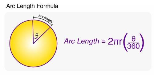 Find the length of arc AB.