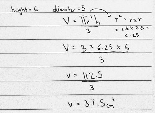 L

Use 3 for T.
6cm
V = Ten
V ~ [?]cm
3
5cm
Enter your answer in decimal form.
Helppp