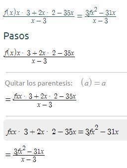 What are the zeros of the function?
f(x)
x^3 + 2x^2 – 35x/
X-3