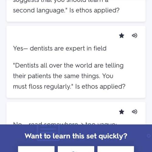 Is “Dentists all over the world are telling their patients the same things.You must floss regularly”