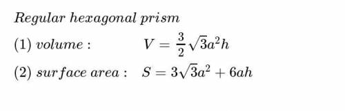 What is the volume of the prism?