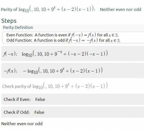 Find f(0) if f (x) = log base 10 of 10 + 9^x + (x - 2)(x - 1)