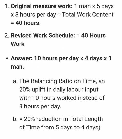 38)

A man completes a job in 5 days working 8 hours a day. How many days will he take to complete t