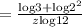 =\frac{\text{log}3+\text{log}2^2}{z\text{log}12}