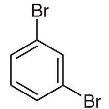 Identify acceptable names for the molecule. A benzene ring with two bromine atoms attached at differ
