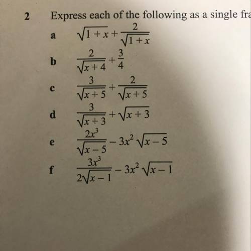 Can someone help me with question F and provide an explanation?