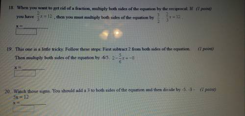 PLEASE HELP! 100 POINTS FOR 3 MATH QUESTIONS.  See picture: