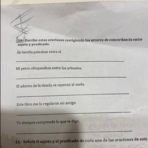 Can I please get some help with my Spanish hw?