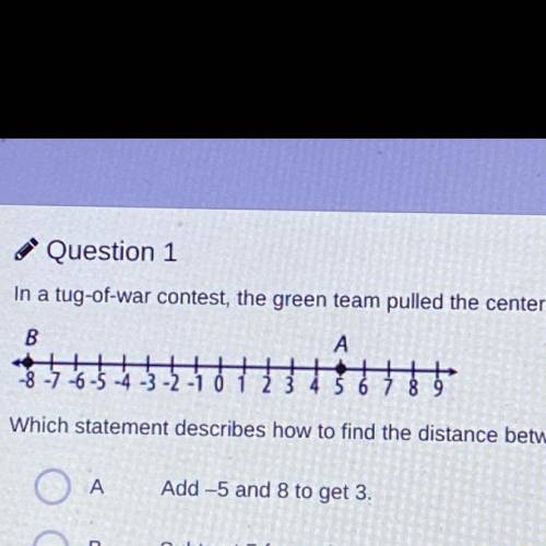 PLZZ HELP I need to turn this is ASAP :) !!!  In a tug a war contest the green team pulled the cente