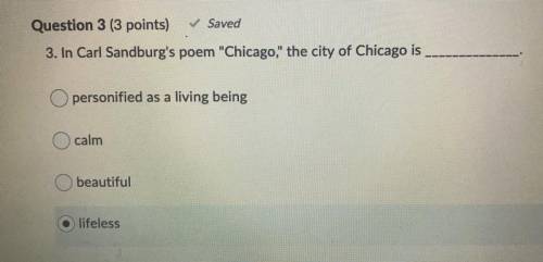 Please help:(  In Carl’s sandburgs poem “Chicago” the city of Chicago is _____?