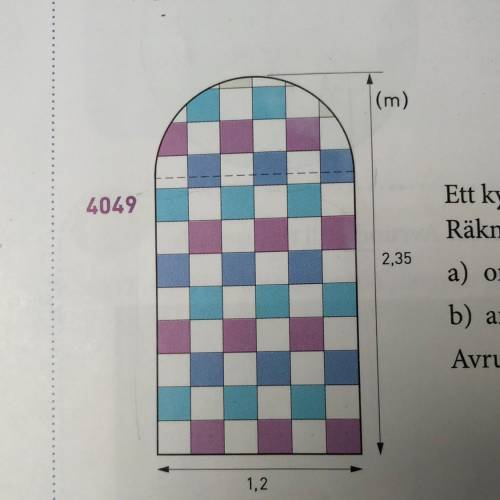 How to calculate the area and perimeter of this figure?