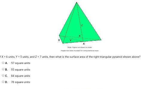 What is the surface area of the shape shown above ?