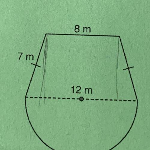 How do you find the area of this figure