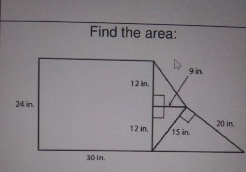 What is the area of the shape ?