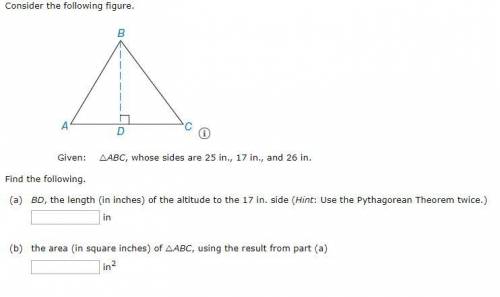 I need a better explanation how to find length and area of a triangle