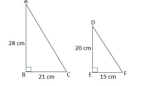 An architect is planning to make two triangular prisms out of iron. The architect will use ∆ABC for