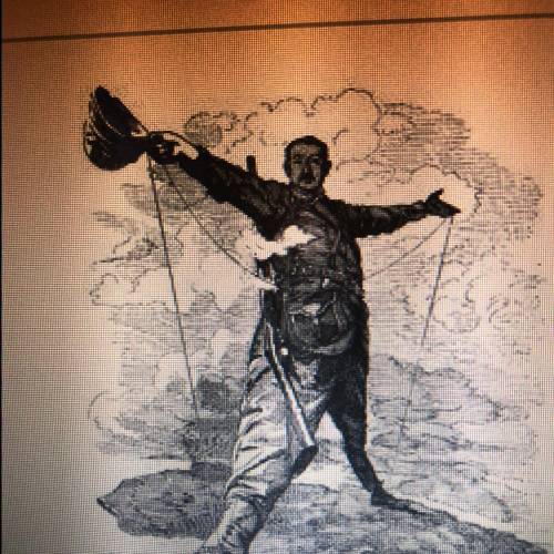 Help please  In this 1892 political cartoon, Cecil Rhodes is pictured straddling the continent of Af