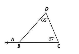 Please answer this, and HURRY I am giving away 20points.  Question: What is the measure of angle DBA