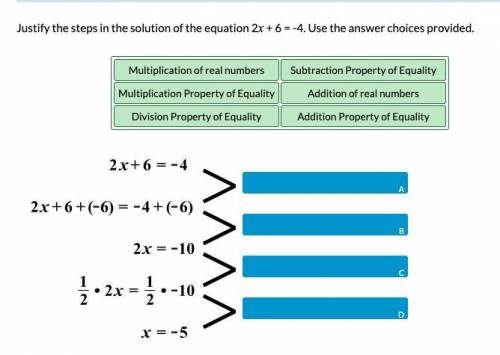 List properties of equality when solving this.