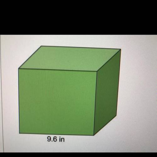 Cubed shapes boxes like the figure shown are used for gifts find the surface area to figure out how