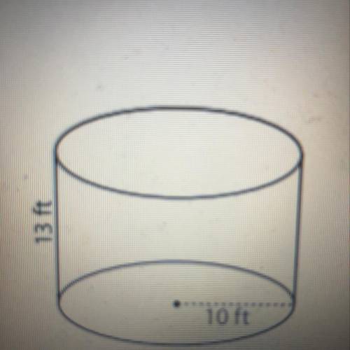 Help me find the surface area of this cylinder please!