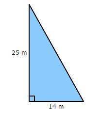 1. What is the area of the triangle? A) 66 yd2  B) 132 yd2  C) 136 yd2  D) 272 yd2  2.The base of a