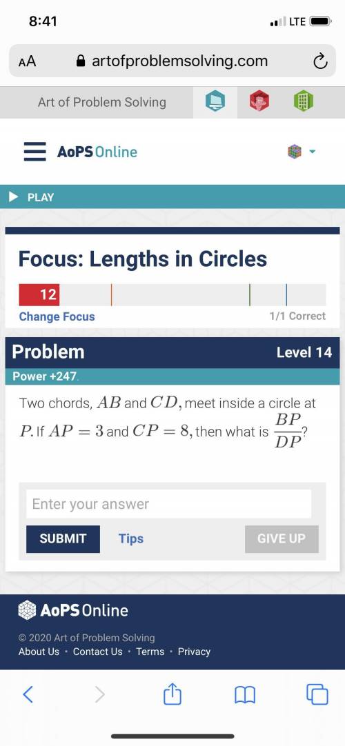Lengths in circles! Please get it right