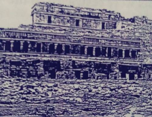 This picture of a Maya ruin isevidence that the Maya people had(A) copied the architecture of theIro