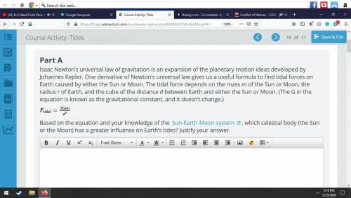 (Science) Isaac Newton’s universal law of gravitation is an expansion of the planetary motion ideas
