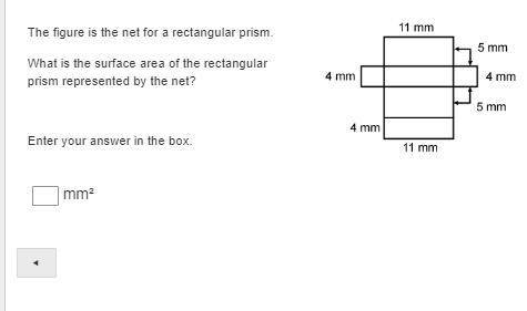 What is the surface area of the rectangular prism( in the form of a net) QUICK!!!