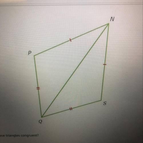 By which rule are these triangles congruent? AAS ASA SAS SSS