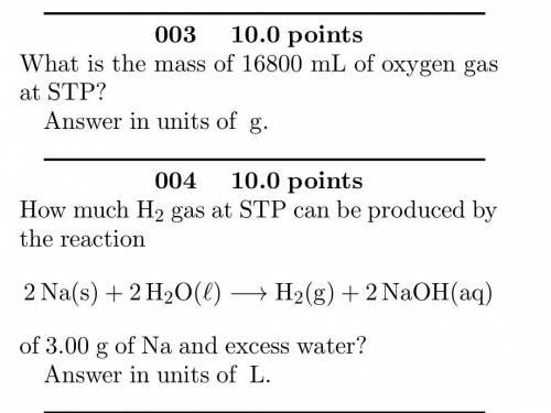 What is the mass of 16800 mL of oxygen gas at STP