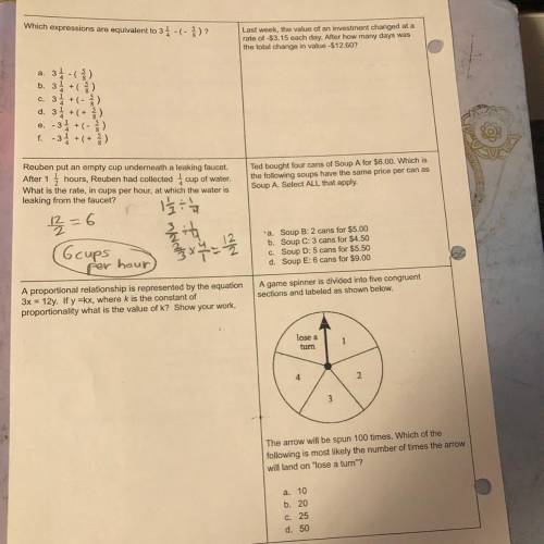 Can someone please help me with these problems
