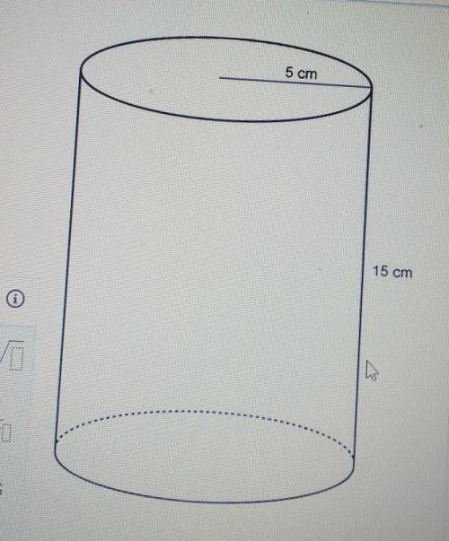 What is the exact volume of the cylinder?Enter your answer, in terms of a , in the box.