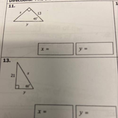 Please help with detail for 11-12