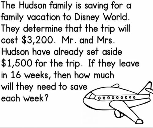 Answer this two-step equation word problem.
