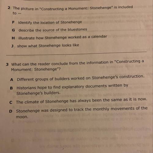 What the answer for number 3