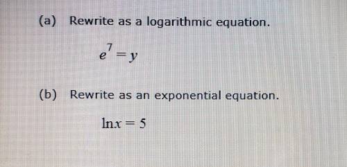 Rewrite each equation as requested. PLEASE BRANLIEST ASAP THANKS!!