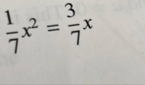 It says to solve for x but I don’t know how to do it
