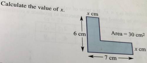 Calculate the value of x How do I figure this out