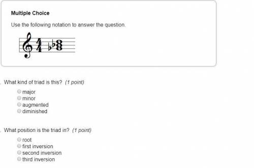 Can anyone help on my music test?