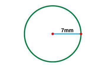 25 POINTS  Which of the following is the best approximation of the area of the circle? 22 square
