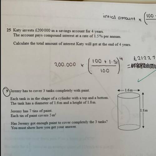 Help with question 9 please:)