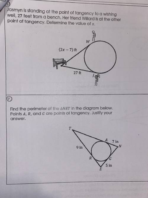 Geometry 25 points. PLEASE help and show work ya boy be struggling