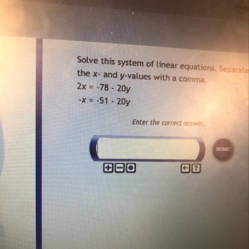 What’s the answer need it for a test