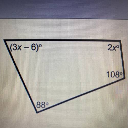 The interior angles formed by the sides of a quadrilateral have measures that sum to 360 degrees Wha