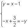 Graph the system of equations to determine the solution. In your final answer, include your graph an