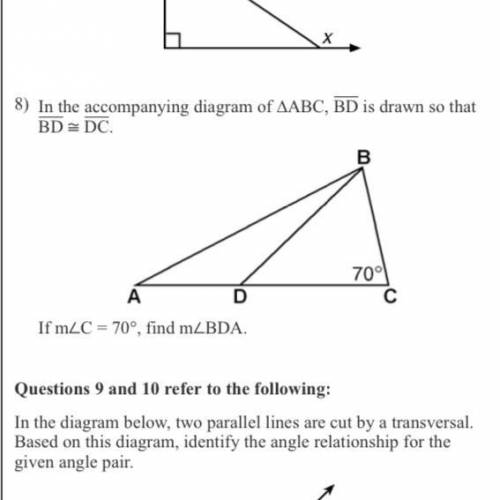 Help with this question please number 8