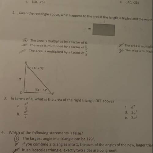 I need help with number 3, someone please help me.