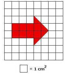 I need an answer quickly! Estimate the area of a polygon. A) 8 cm2  B) 10 cm2  C) 12 cm2  D) 14 cm2